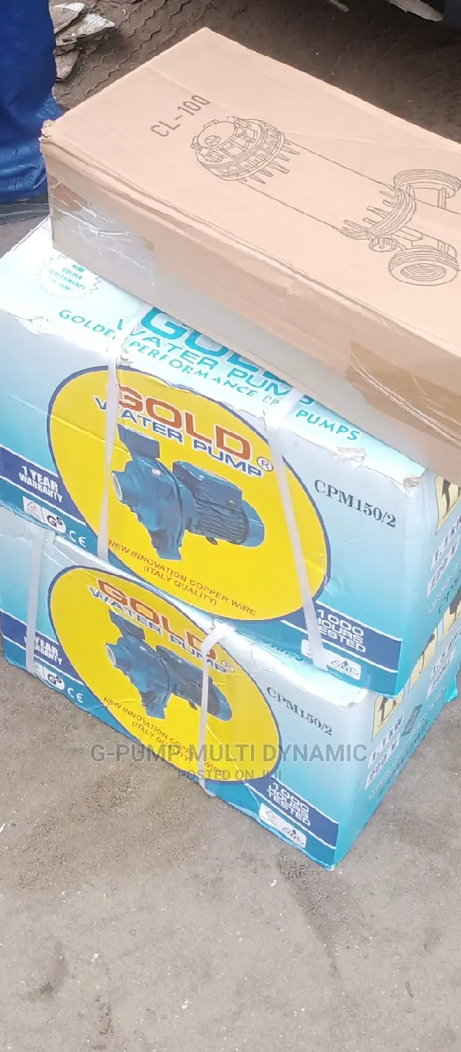This Gold Surface Water Pump 1.5hp (2" by 2")