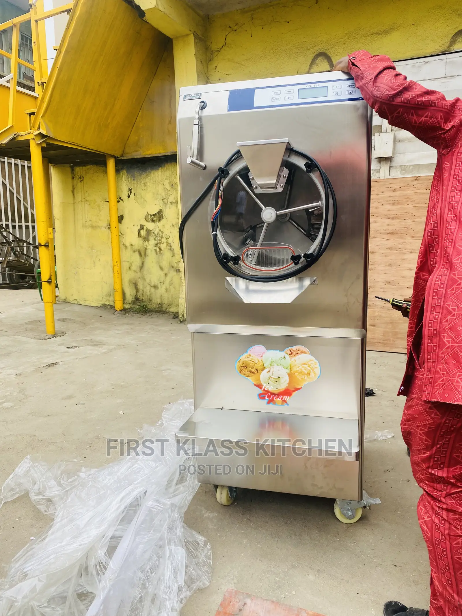 High Quality Batch Ice Cream Machine 38liter