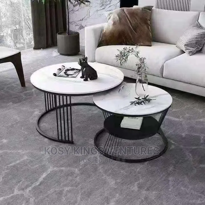 New Luxurious Marble Center Table With Extension
