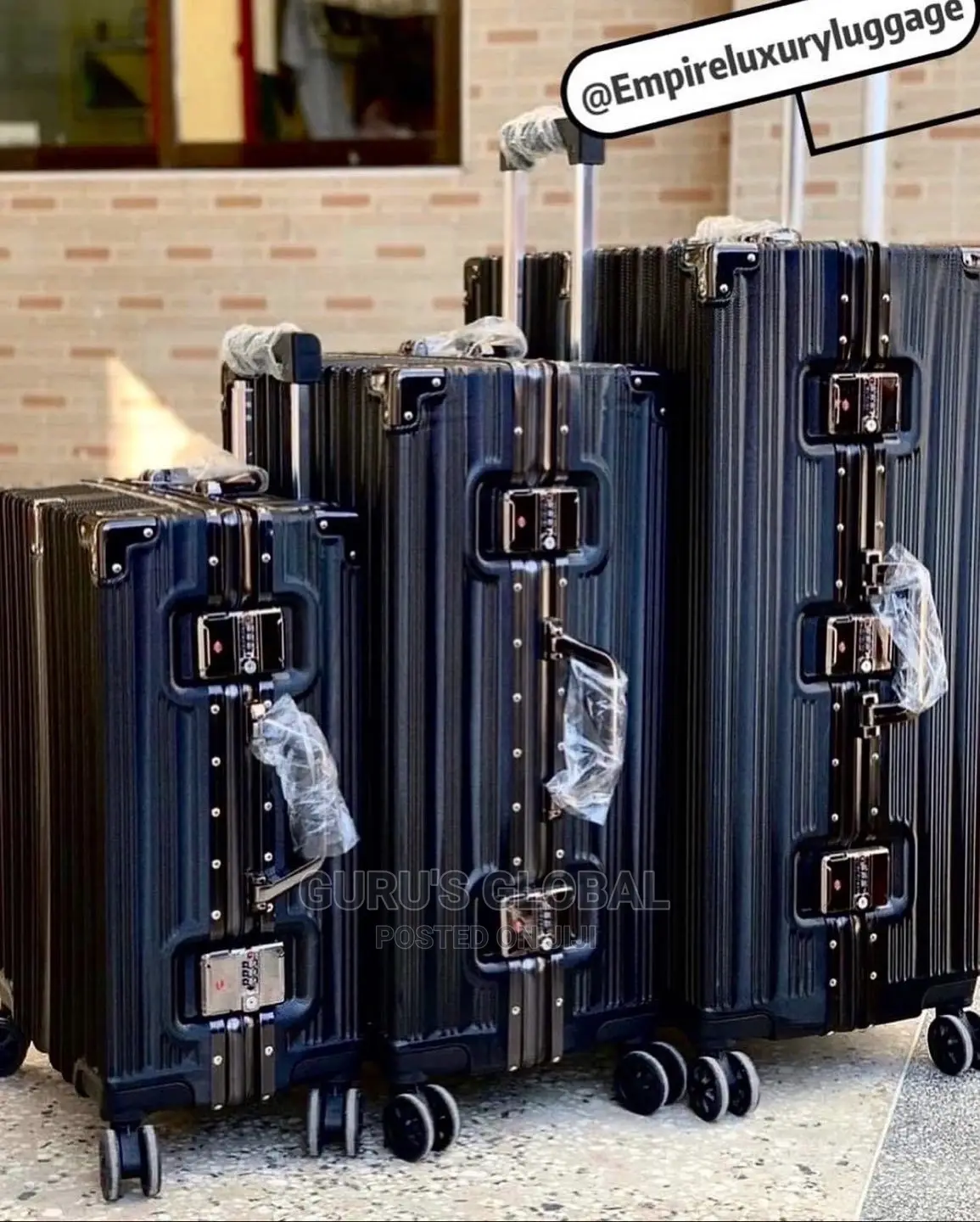 Luxury by 3 Luggage Bags