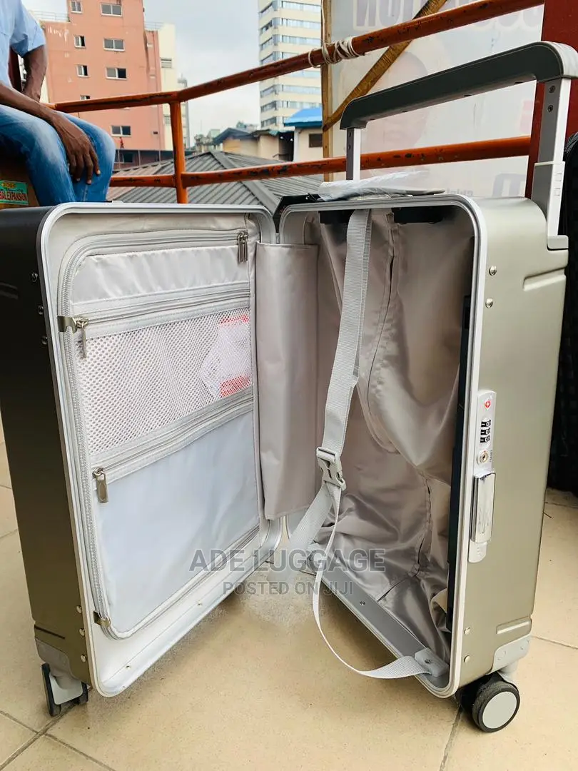 High Quality Metal Trolling With Laptop Place Luggage
