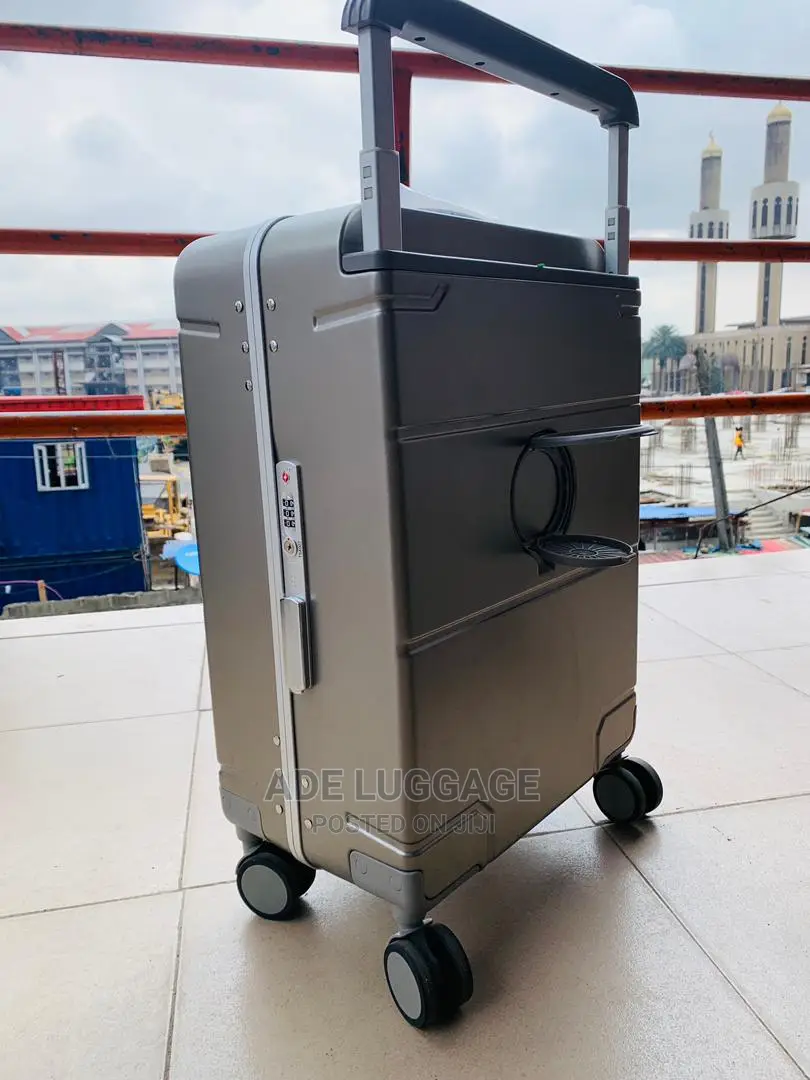 High Quality Metal Trolling With Laptop Place Luggage