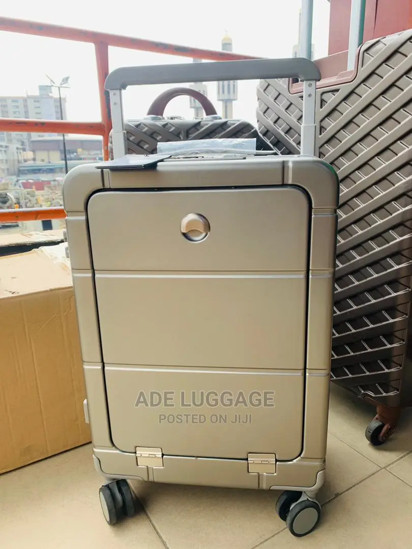 High Quality Metal Trolling With Laptop Place Luggage