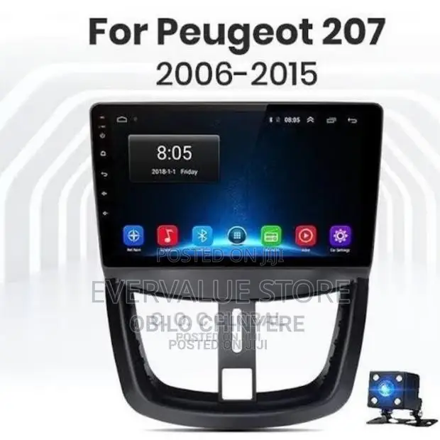 Peugeot 207 2006-2015 Android + Reverse Camera and Canbus