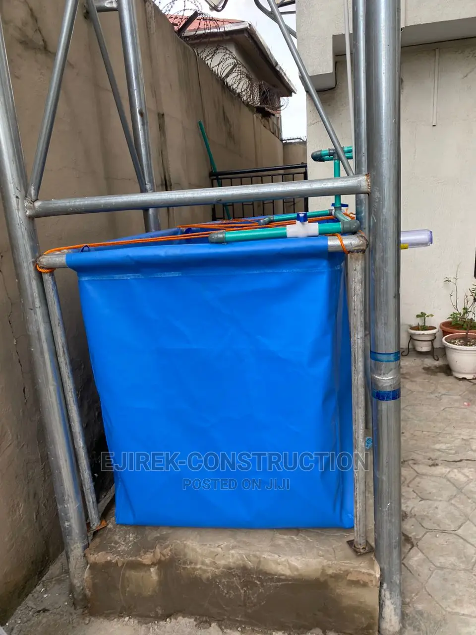 Tarpaulin Moveable Fish Pond