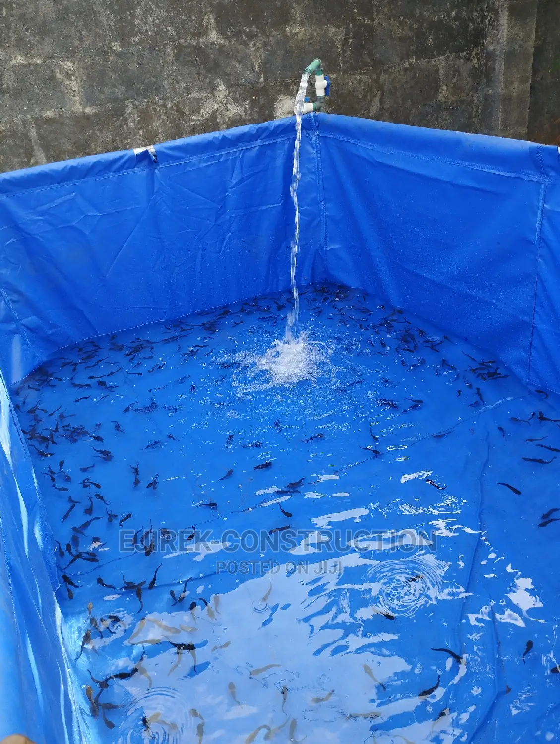 Tarpaulin Moveable Fish Pond