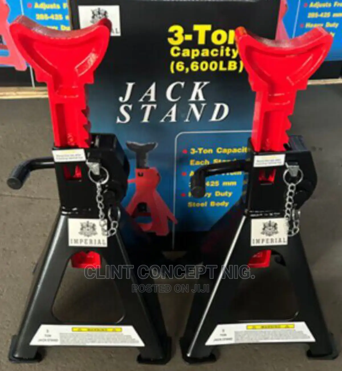 Imperial 3 Ton Capacity (6600LB) Jack Stand