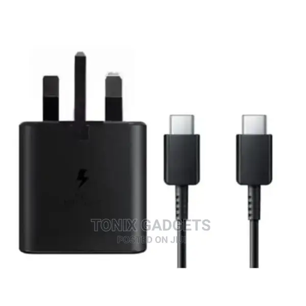 25W Travel Adapter - Type C to Type C Cable