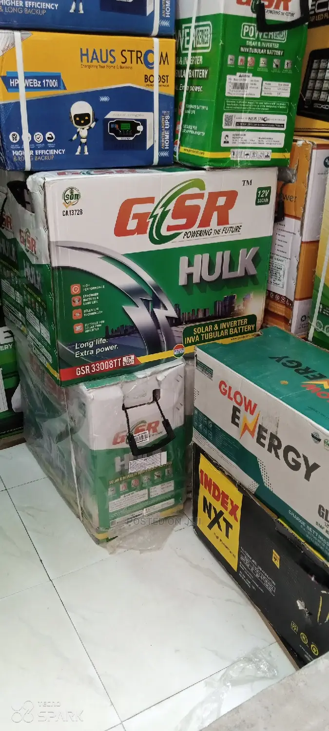 330ah Gsr Tubular Battery