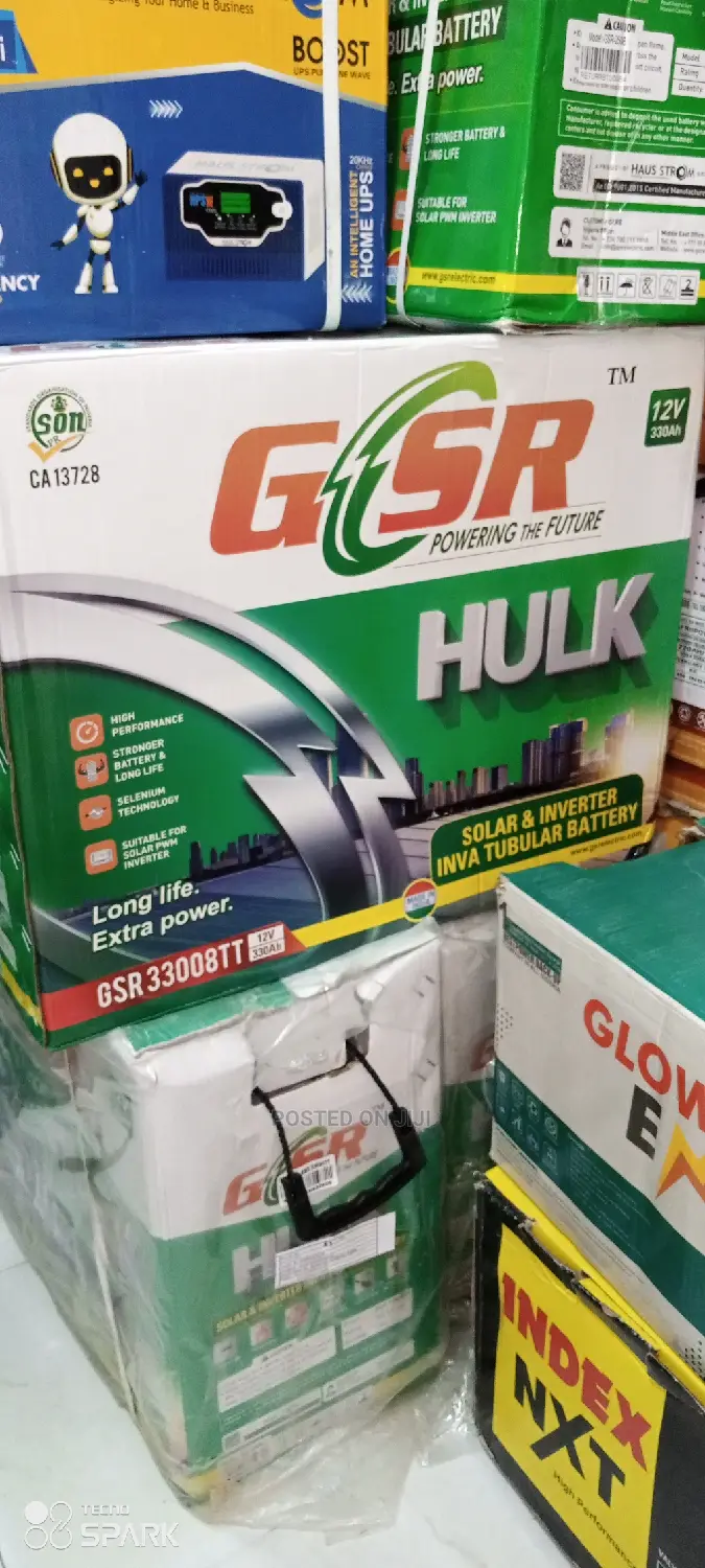 330ah Gsr Tubular Battery