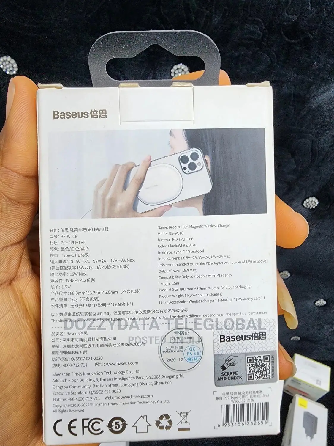 Baseus Light Magnetic Wireless Charger