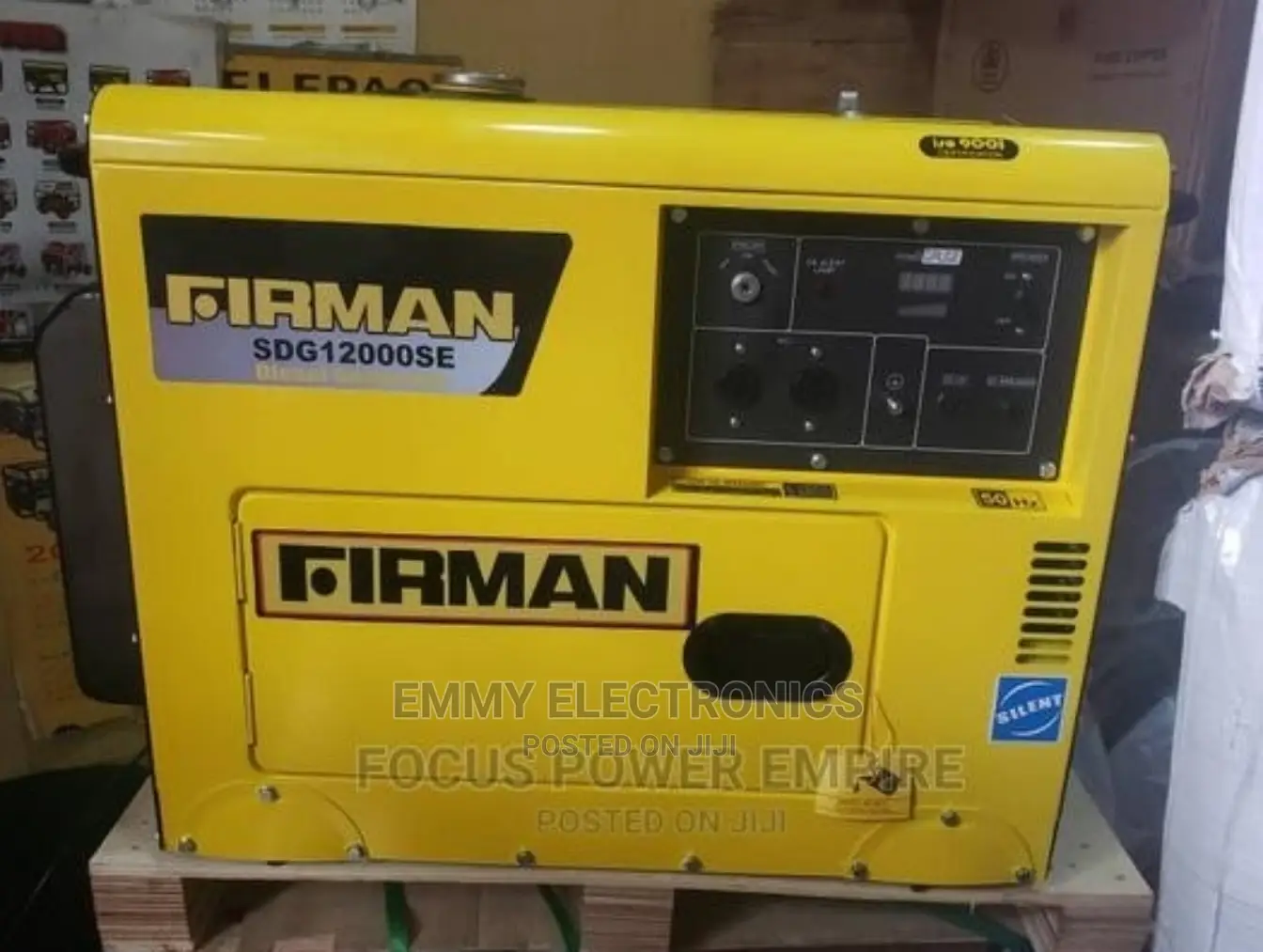10kva Firman Diesel Soundproof Generator Model Sdg12000se