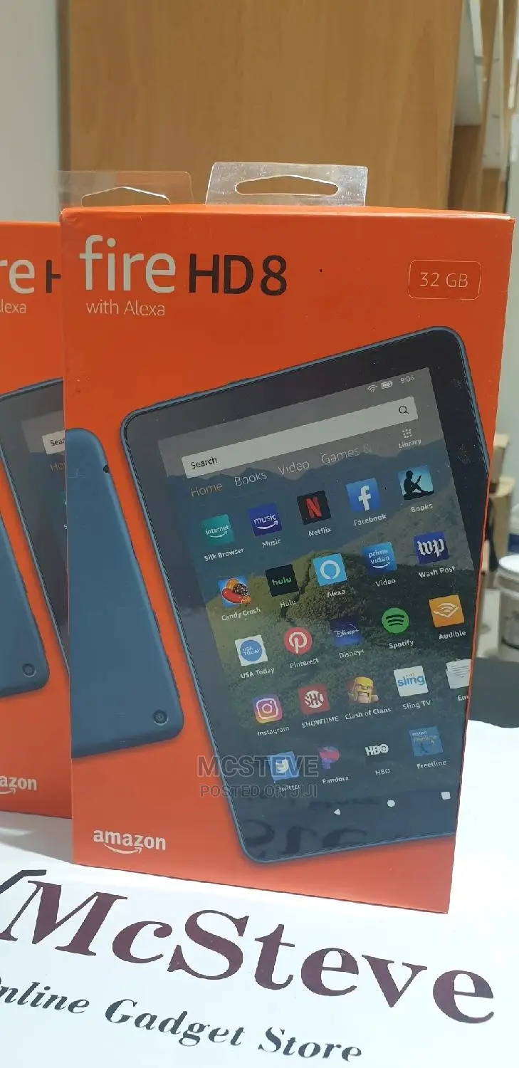 New Amazon Fire HD 8 (2020) 32 GB Blue