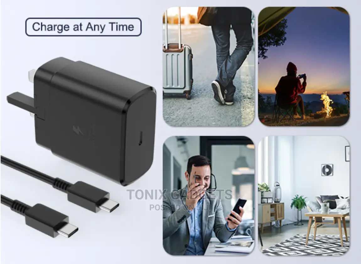 Original 45W Travel Adapter - USB-C to USB-C Cable