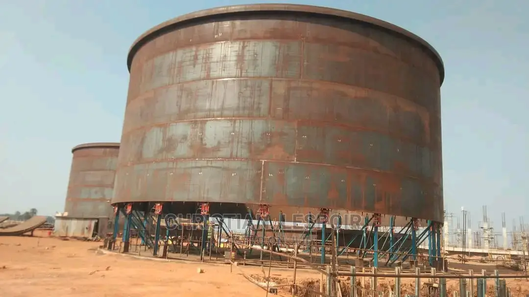 Tanks of High Volumes for Tank Farms and Warehouse Construct