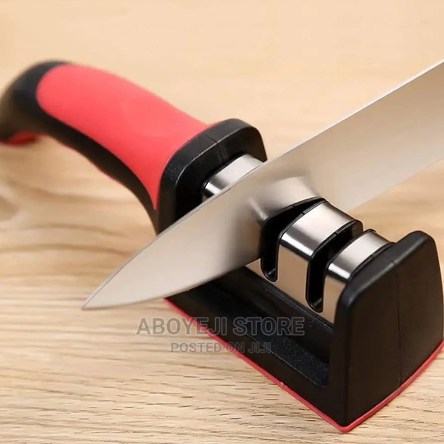 Manual Knife Sharpener 3 Stage Tungsten Steel Diamond