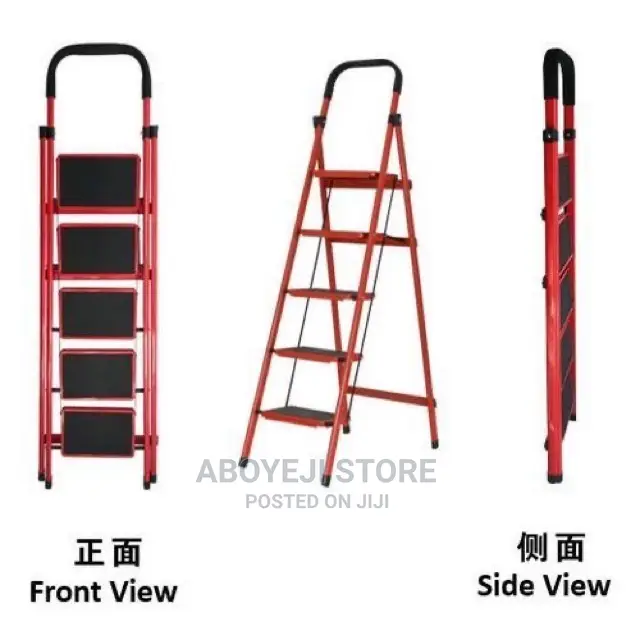 3,4,5,6 Steps Foldable Ladder