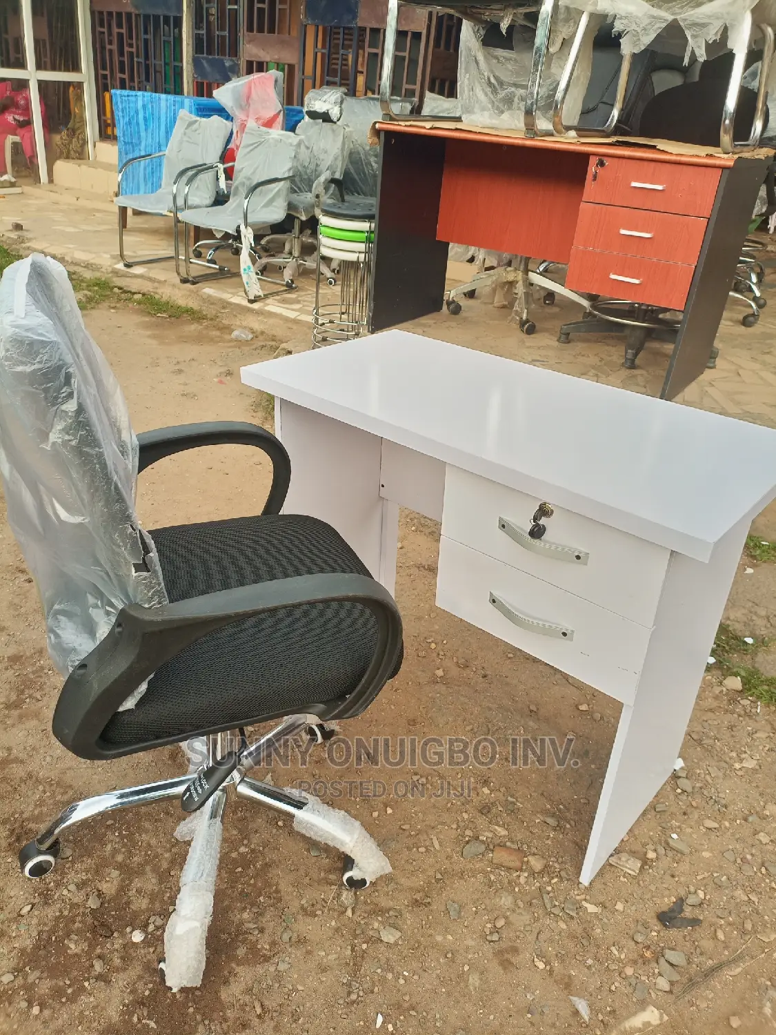 Office Chair and Table. #Officechairinabeokuta