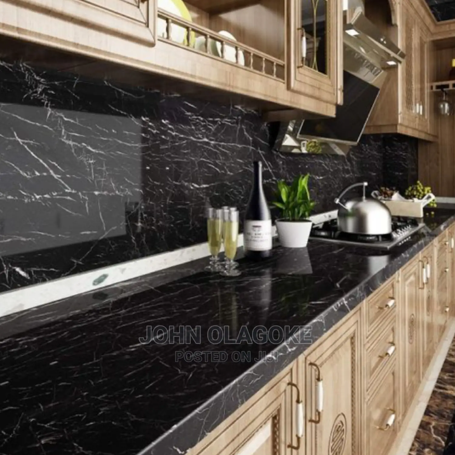 Marble Adhesive Waterproof Wallpaper Decor Sticker