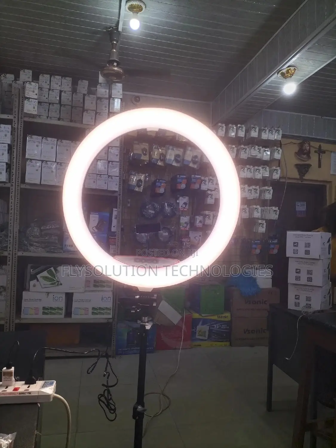 22inch Selfie White Ringlight With Strong Stand
