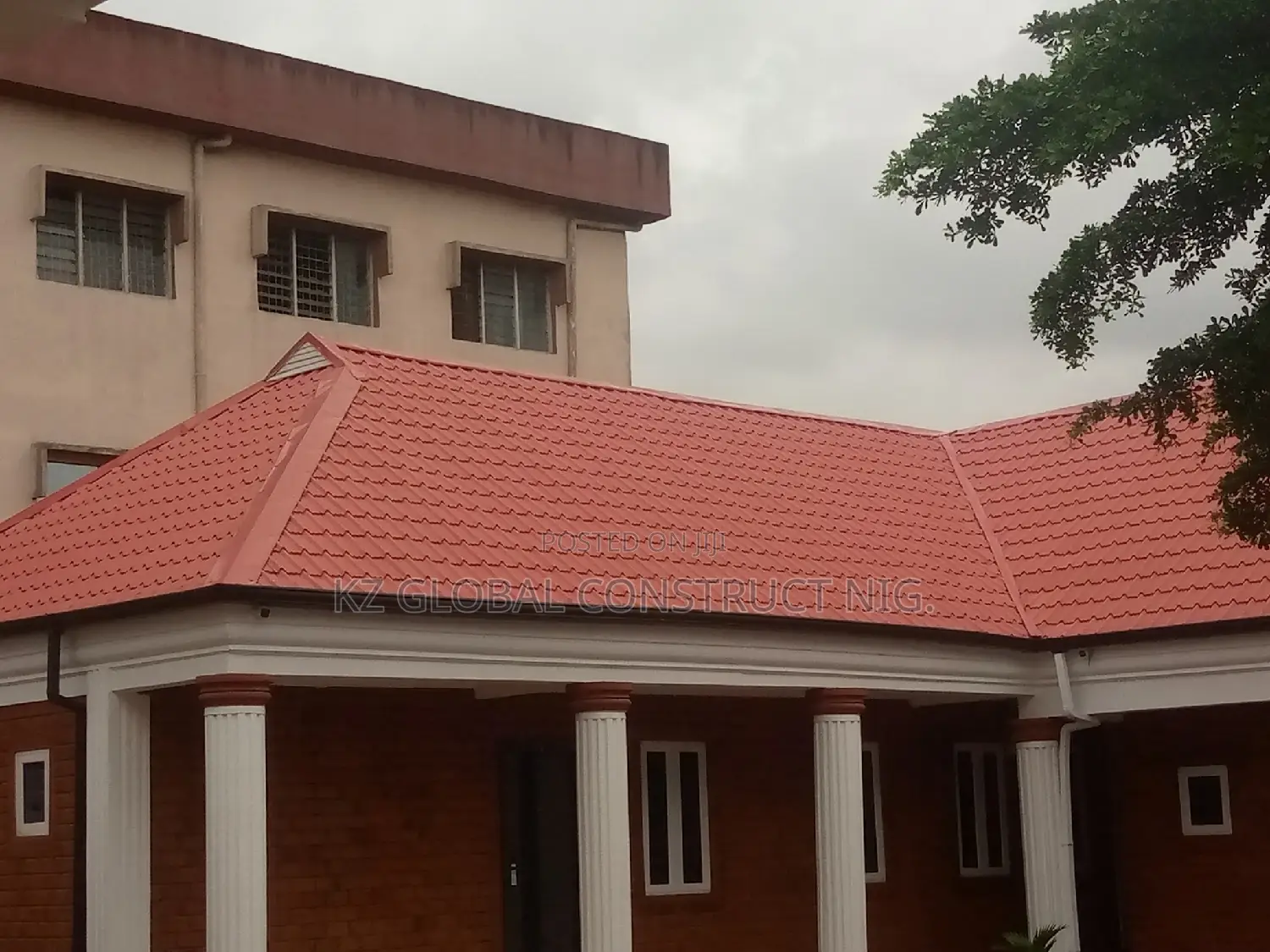 Step Tiles Aluminum Roofing
