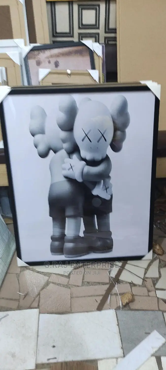PAY ON DELIVERY Kaws #Portrait Frame 24/30 Glass