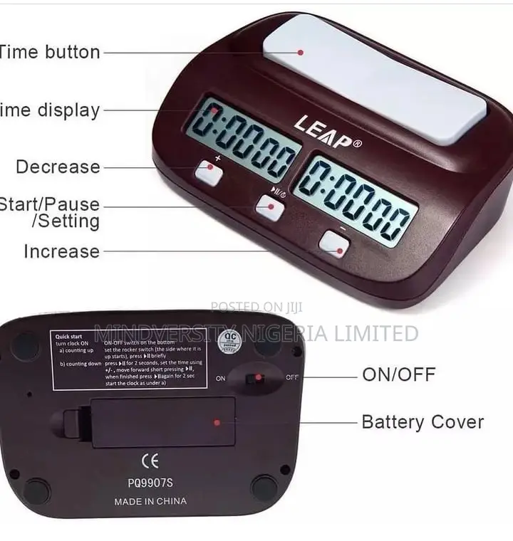 Digital Chess Timer Clock