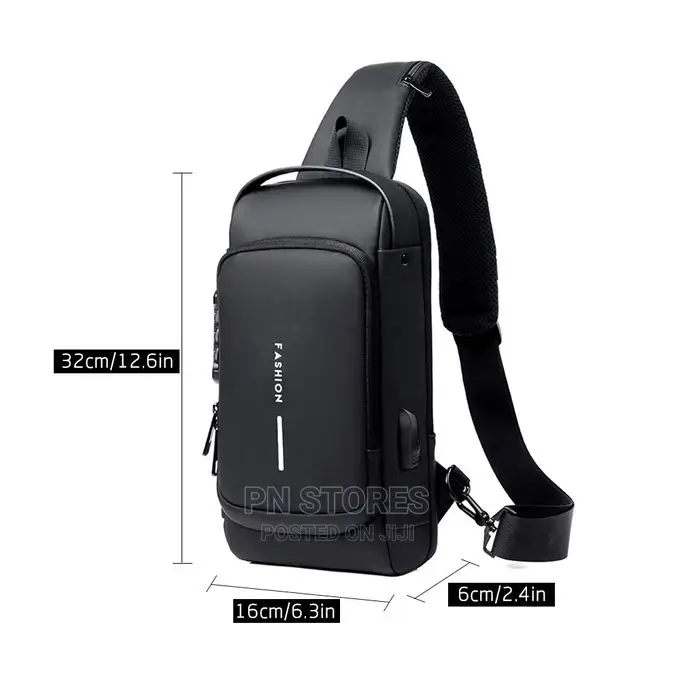 Original Luxury Anti-Theft Cross Bag | Water Proof Code Lock