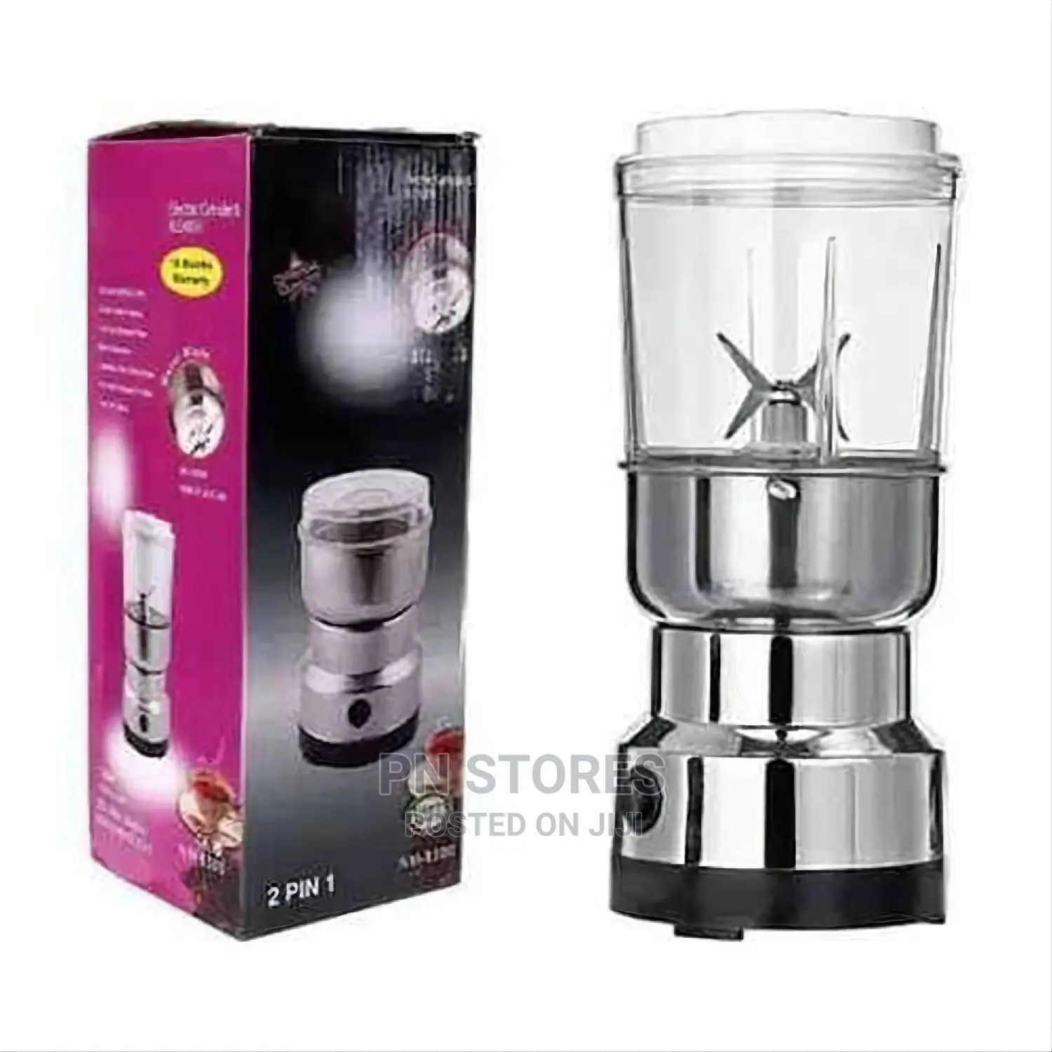 2 in 1 Electric Blender and Grinder