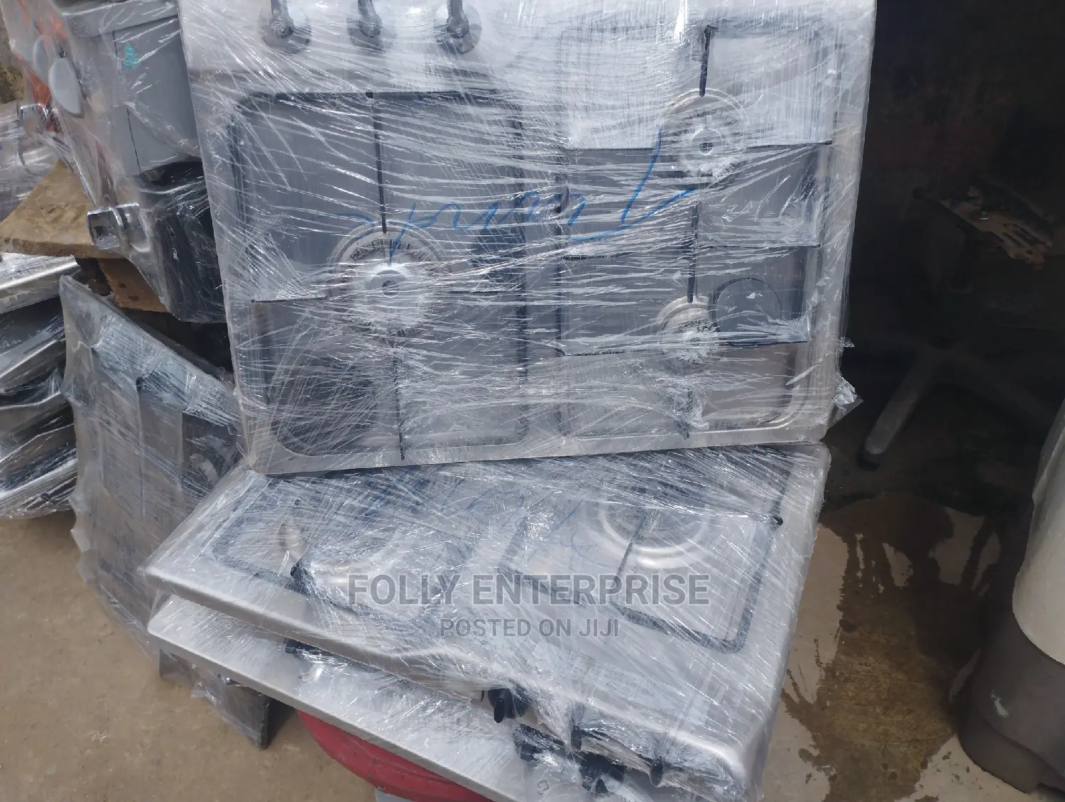 Stainless Steel Three Burners Gas Cooker