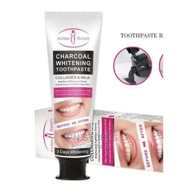 Charcoal Whitening Toothpaste (3days)