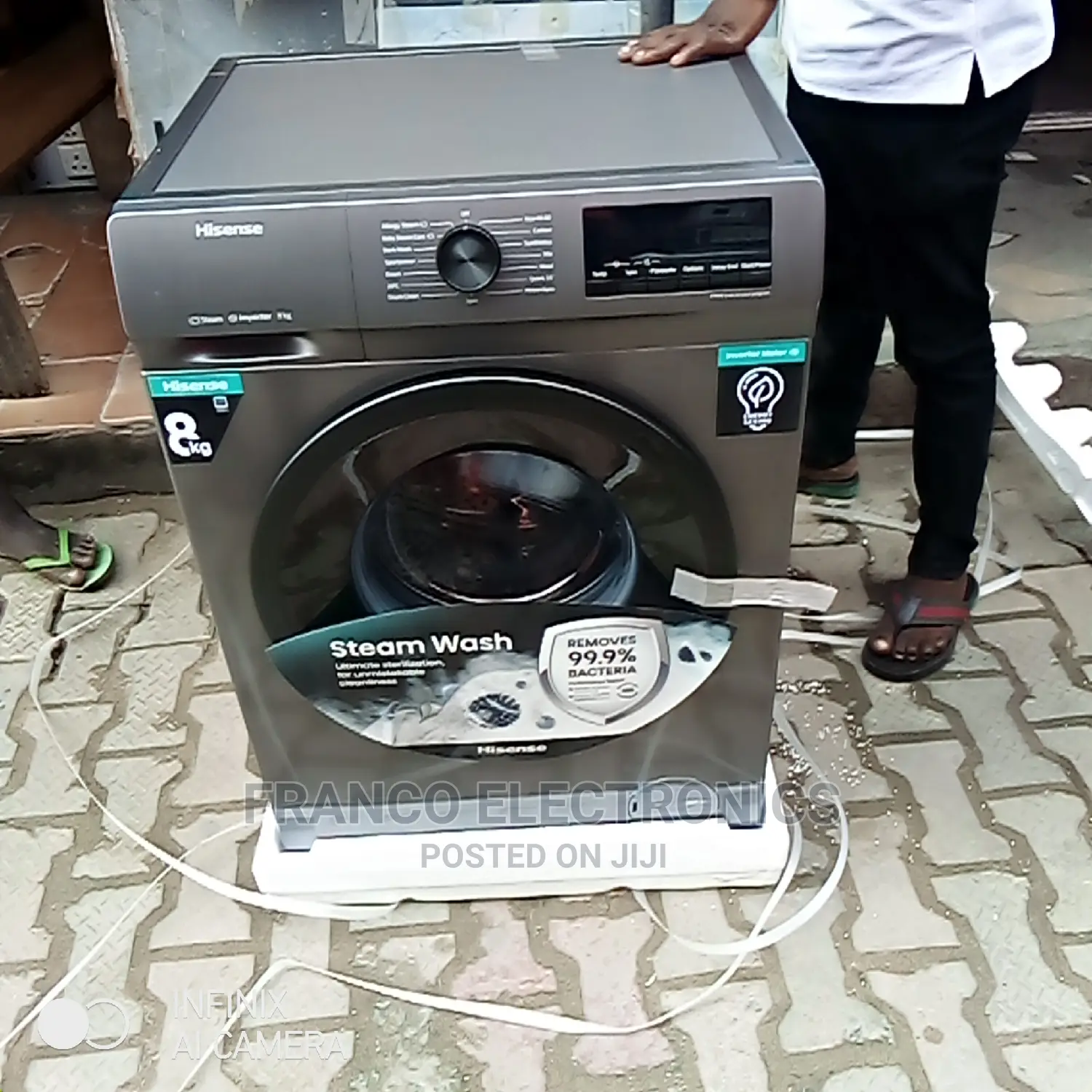 Hisense 8kg Inverter Washing Machine