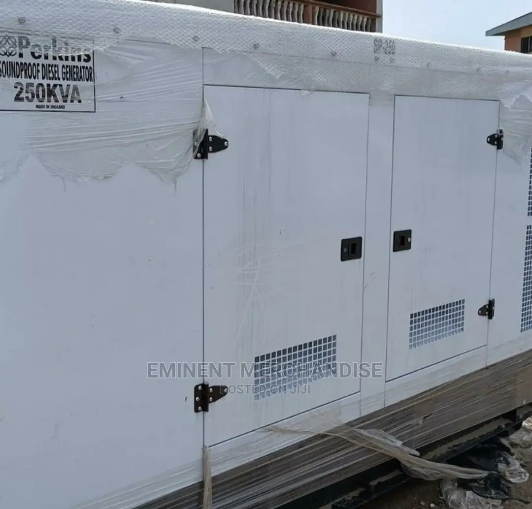 Perkins Soundproof Generator Original 250kv