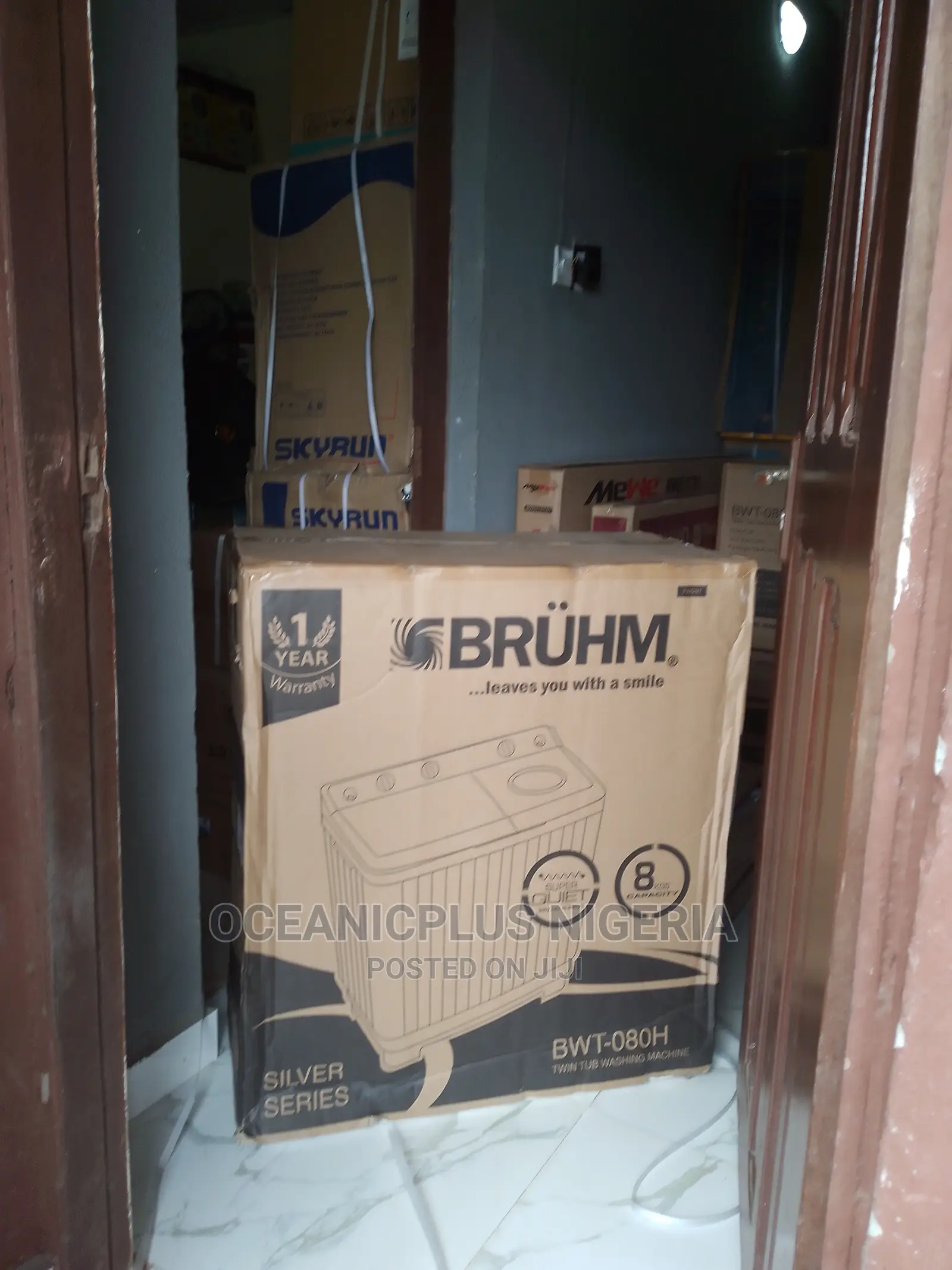 Top Selling Bruhm 8kg Twin Tub Washing Machine