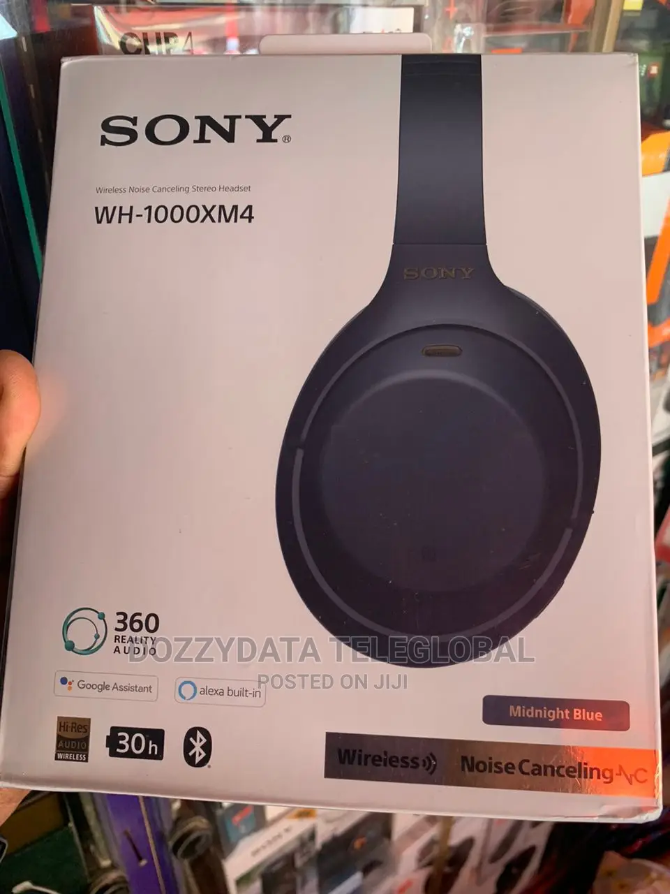 Sony WH-1000XM4 - Black, Blue, Silver