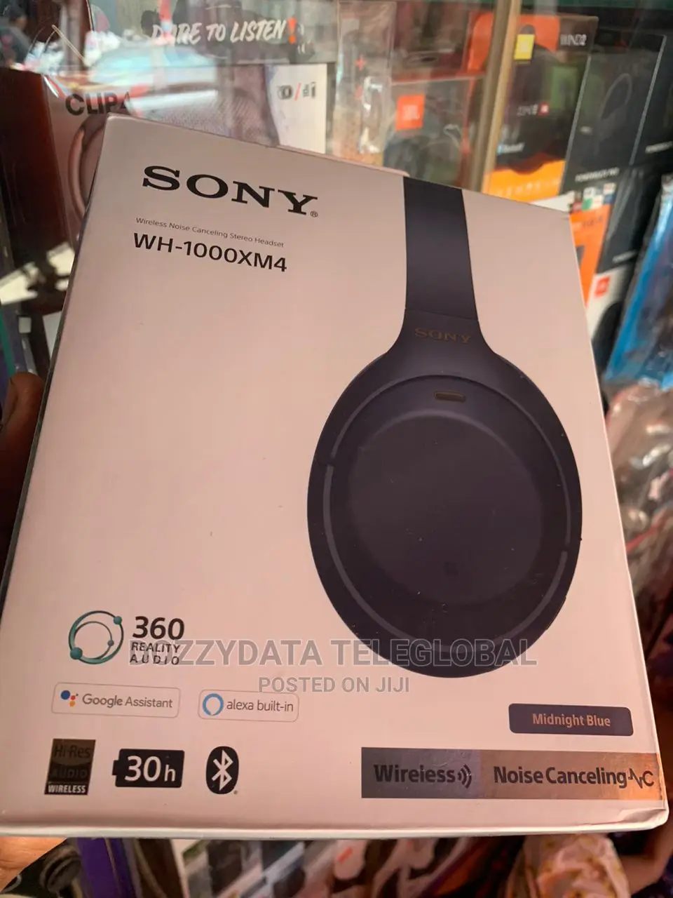 Sony WH-1000XM4 - Black, Blue, Silver