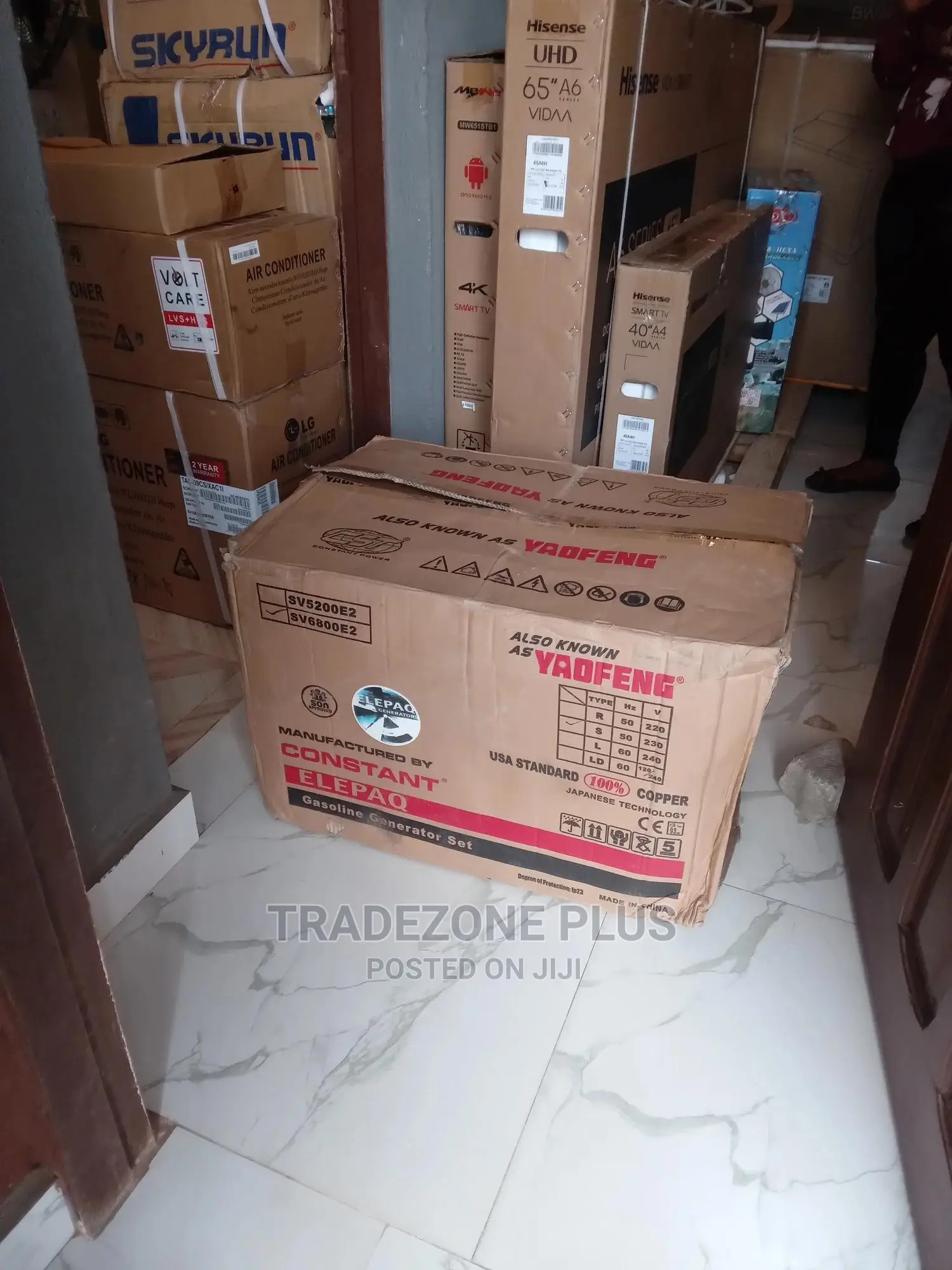 Original 4.Kva Elepaq Constant Generator-Sv6800e2