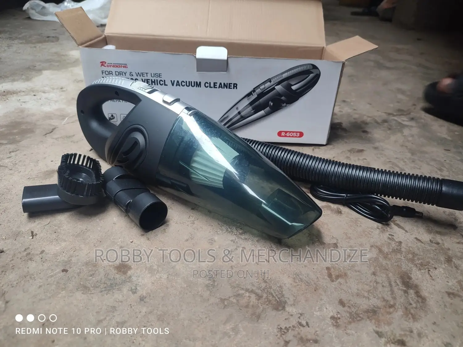 Wireless Vehicle Vacuum Cleaner