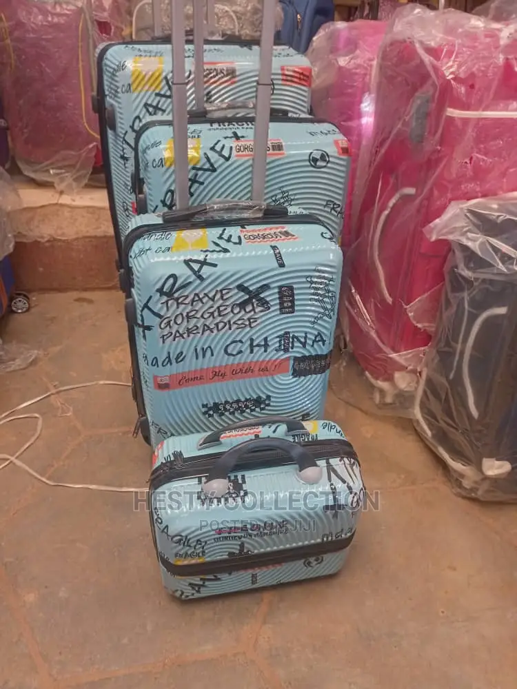 3 In 1 Travelling Luggage Bag Plastic