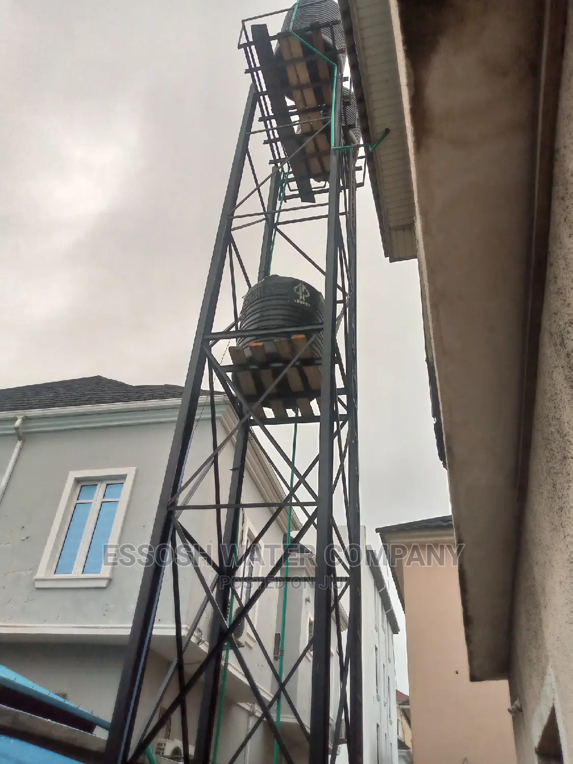 Scaffolding Tank Towers for Water Station
