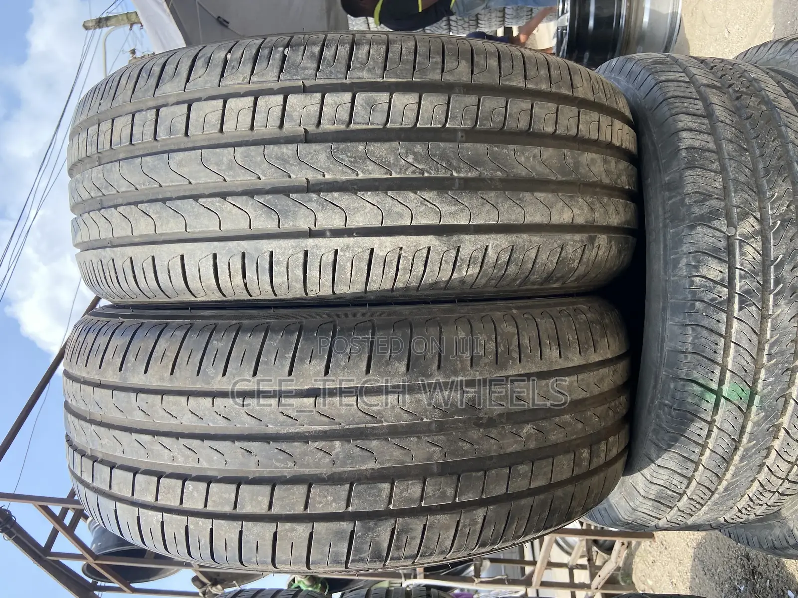 First Grade Tokunbo Straight Line Tyres
