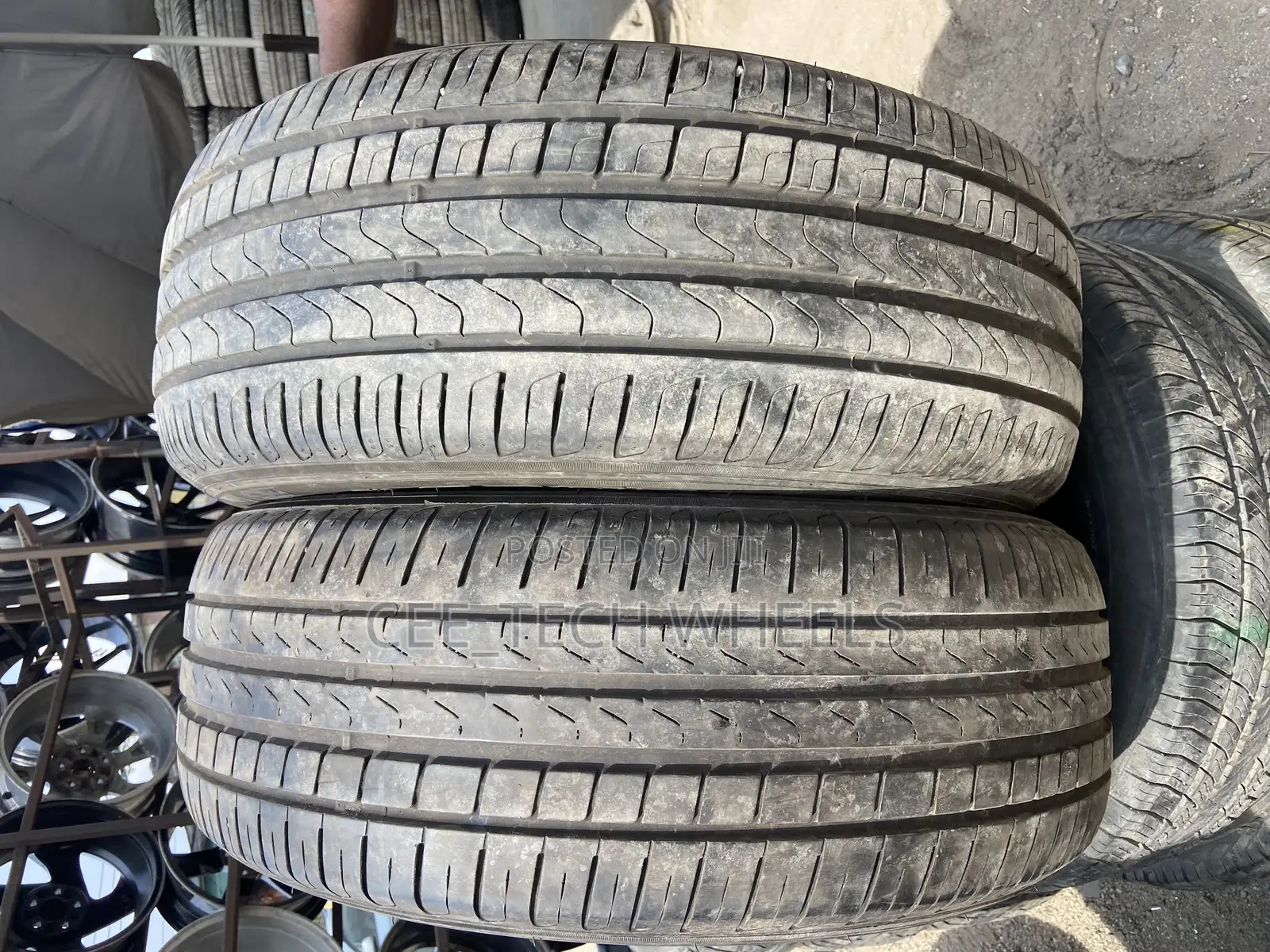 First Grade Tokunbo Straight Line Tyres