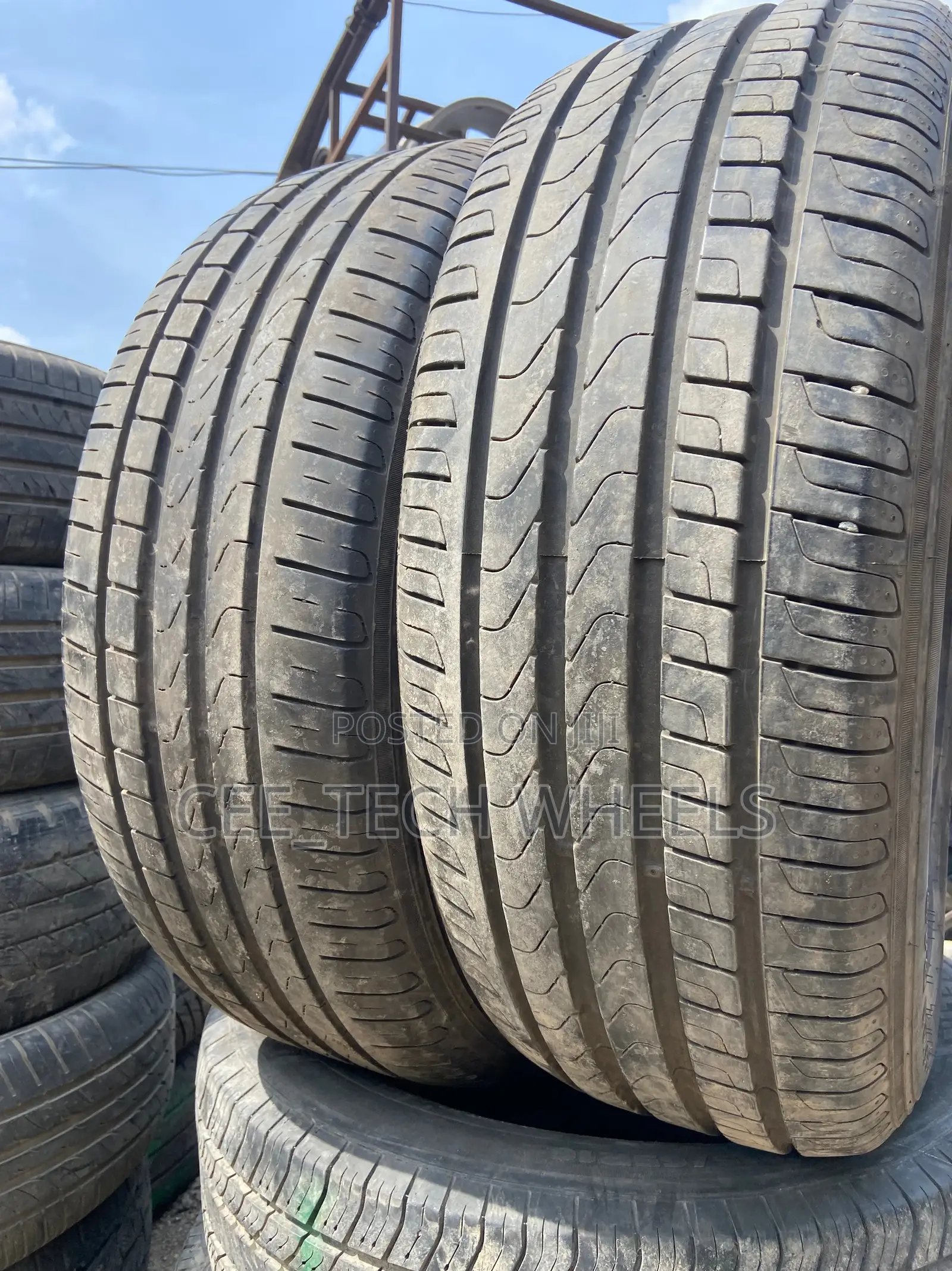 First Grade Tokunbo Straight Line Tyres