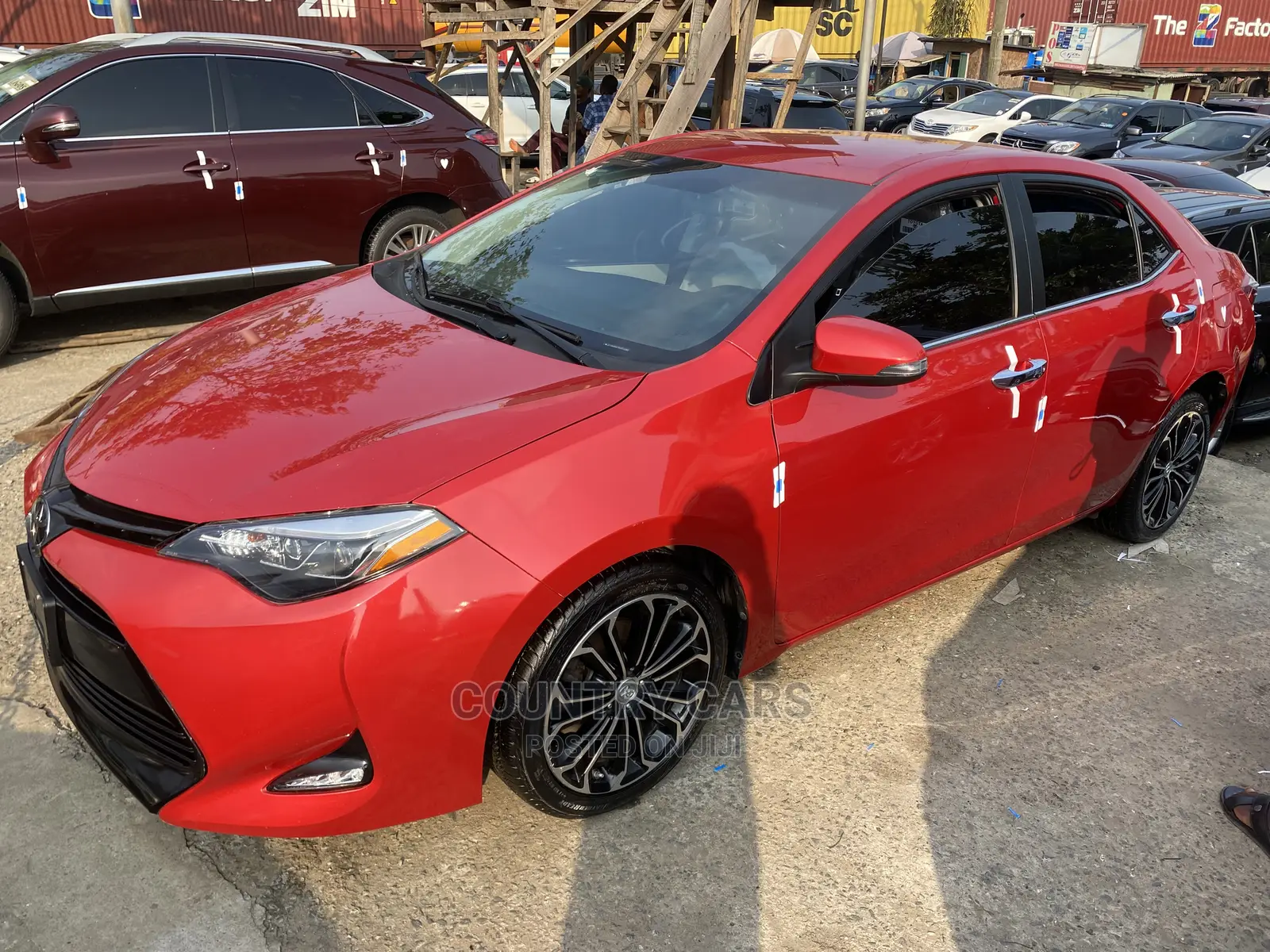 Toyota Corolla LE 4dr Sedan (1.8L 4cyl CVT) 2017 Red