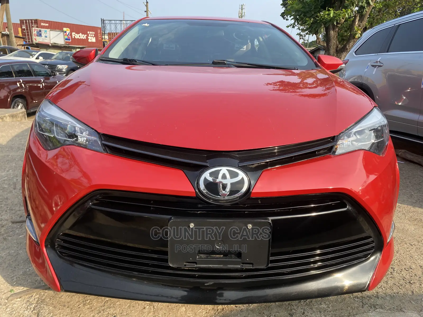 Toyota Corolla LE 4dr Sedan (1.8L 4cyl CVT) 2017 Red