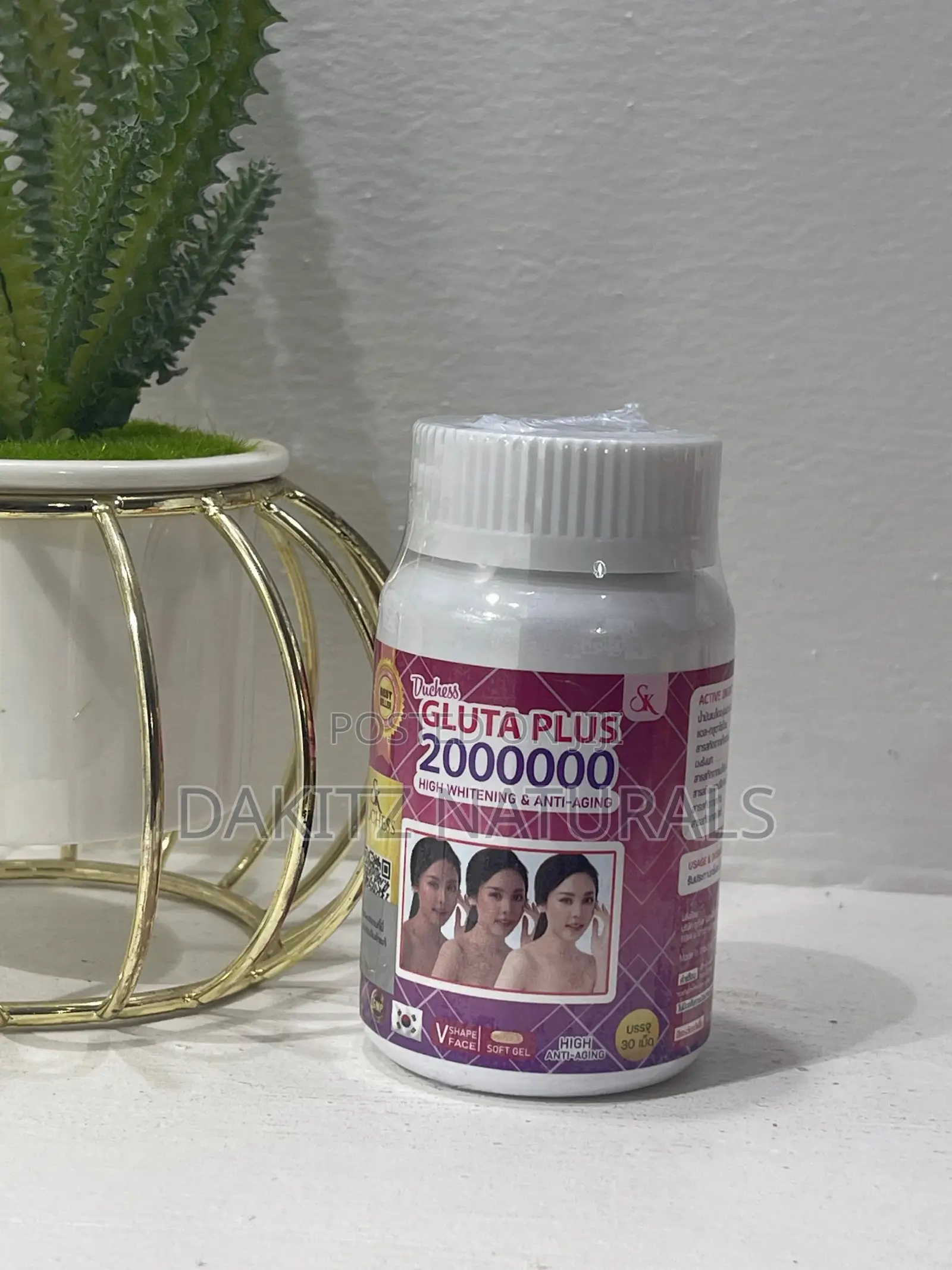 Gluta Plus 2000000 High Whitening Anti-Ageing