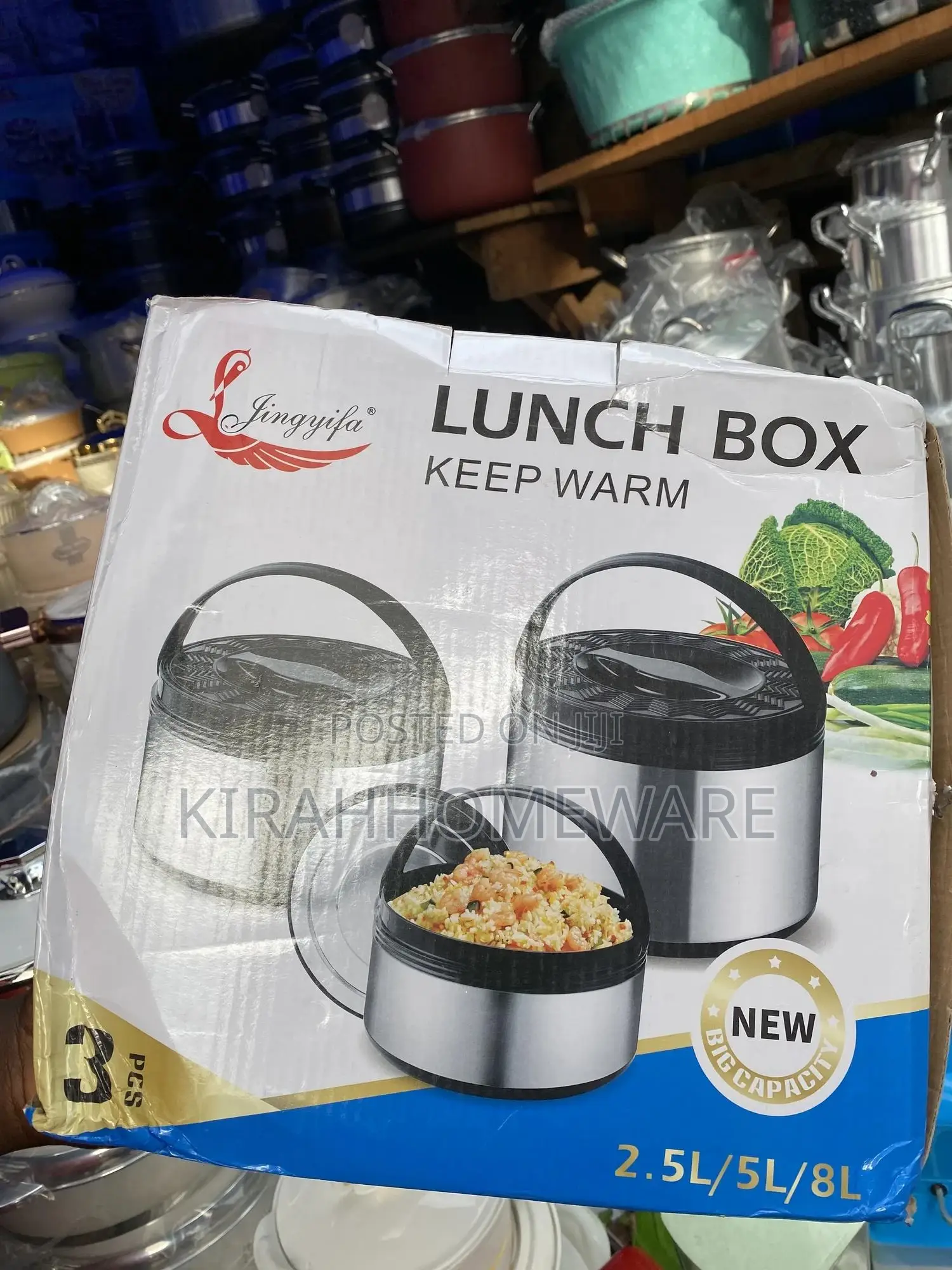 Food Warmer ( Stainless Steel) 8l, 5l, 2.5l