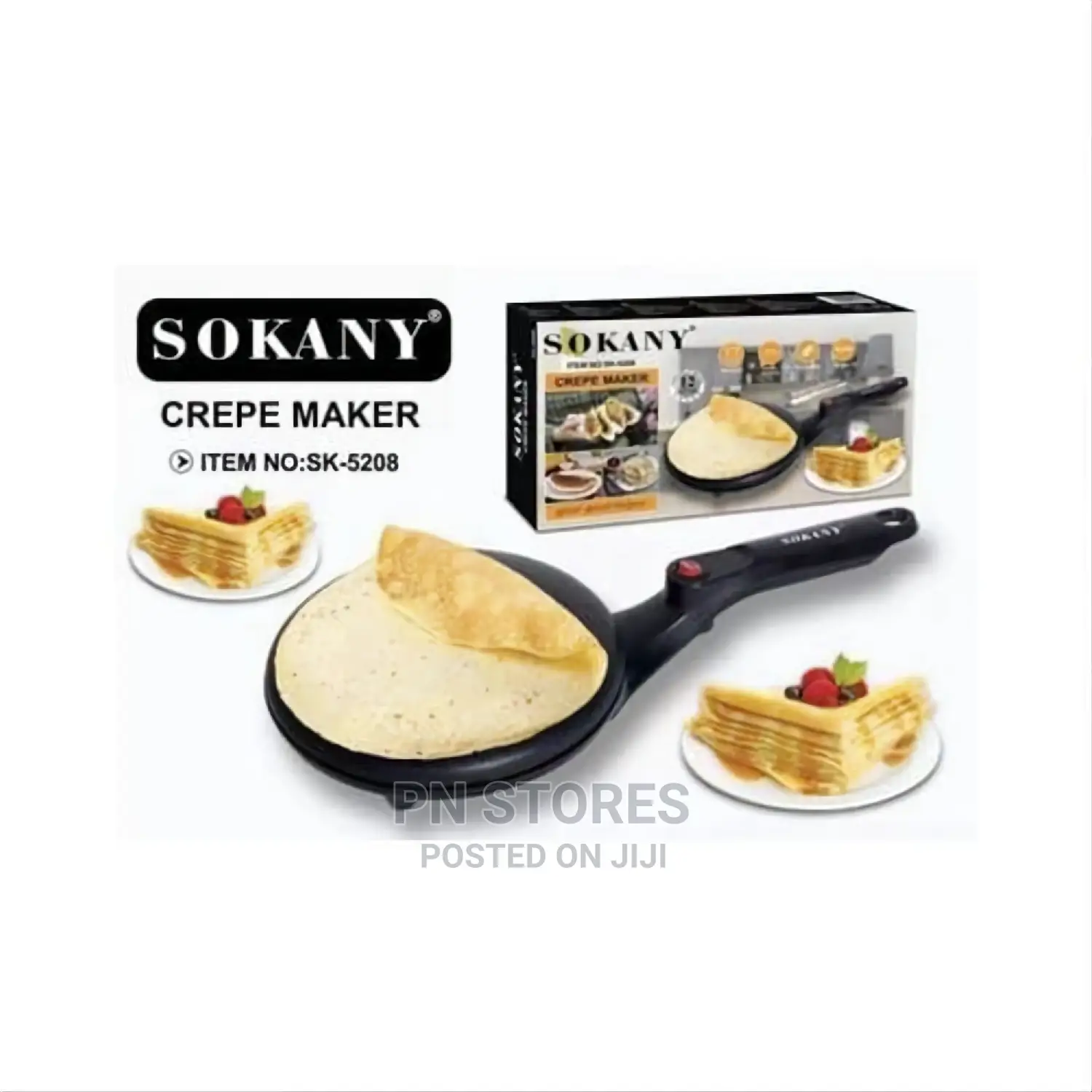 Sokany Crepe || Pancakes Maker