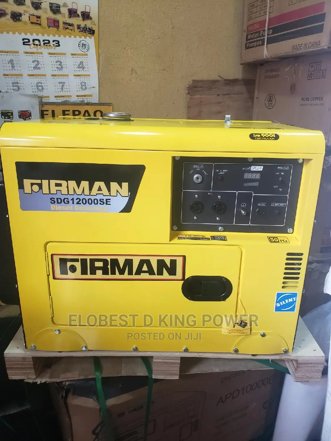 10kva Firman Silent DIESEL Generator Sdg12000se