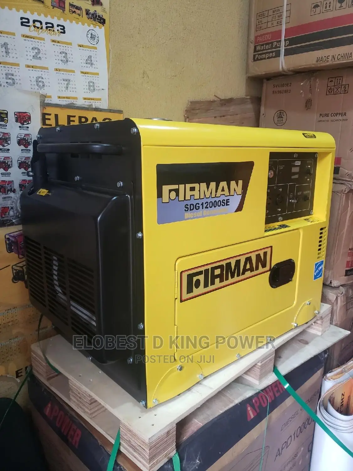10kva Firman Silent DIESEL Generator Sdg12000se